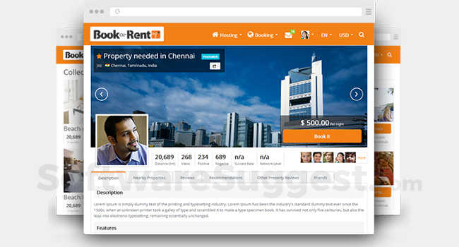 Booking and Rental Software - BookorRent Screenshot1